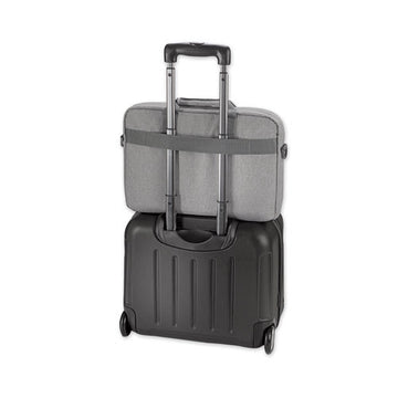 Solo Sustainable Re:cycled Collection Laptop Bag, For 15.6" Laptops, 16.25 X 4.5 X 12, Gray freeshipping - TVN Wholesale